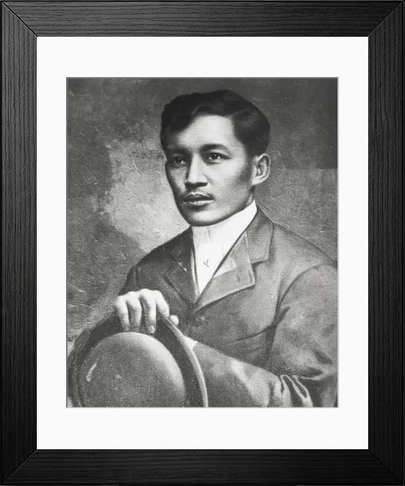 Framed Print : RIZALY ALONSO, Jos預rotasio (1861-1896). Filipino Framed Print : RIZALY ALONSO, Jos預rotasio (1861-1896). Filipino