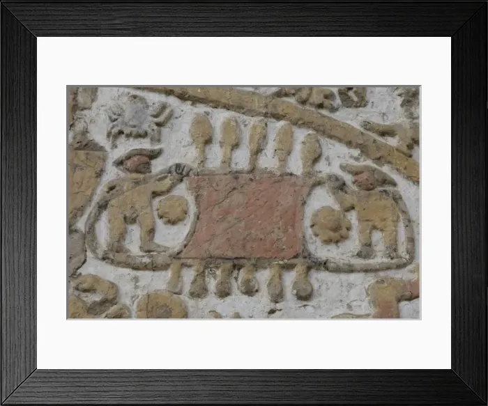 Framed Print : PERU. Trujillo. Huaca de la Luna. Huaca de la Framed Print : PERU. Trujillo. Huaca de la Luna. Huaca de la