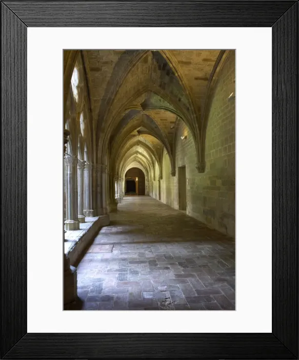 Framed Print : Monastery of Veruela. 1146. SPAIN. Vera de Moncayo Framed Print : Monastery of Veruela. 1146. SPAIN. Vera de Moncayo
