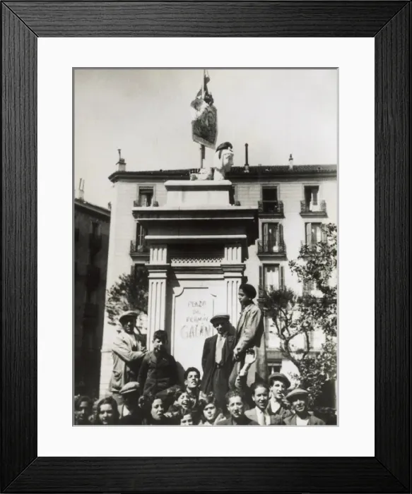 Framed Print : SPAIN. Madrid. Spain. Second Republic (1931-1936) Framed Print : SPAIN. Madrid. Spain. Second Republic (1931-1936)