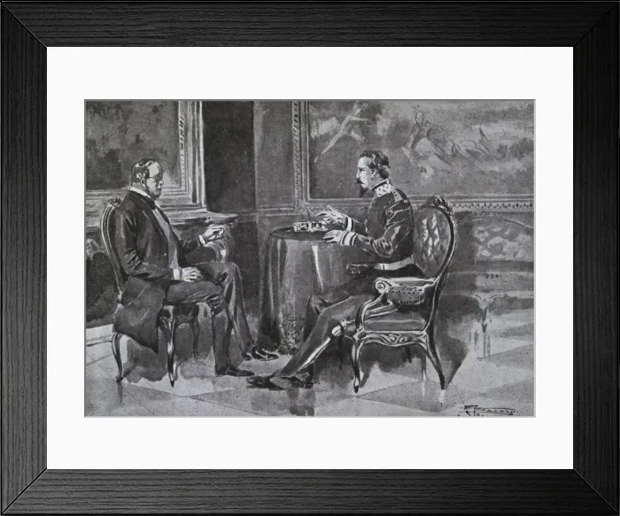 Framed Print : Italy (19th c. ). Italian Unification (1858) Framed Print : Italy (19th c. ). Italian Unification (1858)