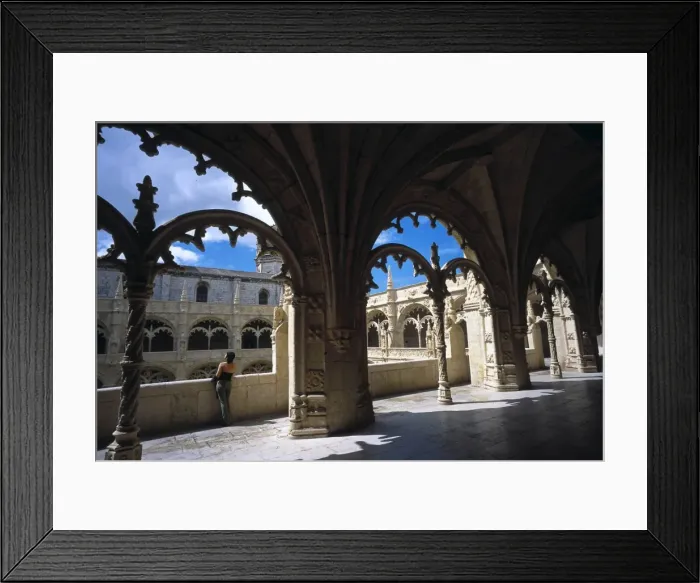 Framed Print : Monastery of the Hieronymites. 1502-1572. PORTUGAL Framed Print : Monastery of the Hieronymites. 1502-1572. PORTUGAL