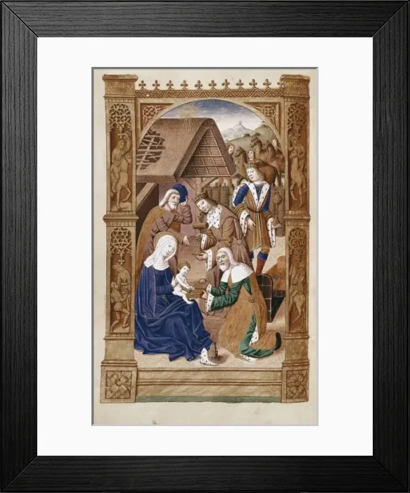 Framed Print : BESANǏN, Master Jacques de (end 15th century) Framed Print : BESANǏN, Master Jacques de (end 15th century)