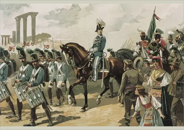 Victor Emmanuel II occupies Rome after Napoleon