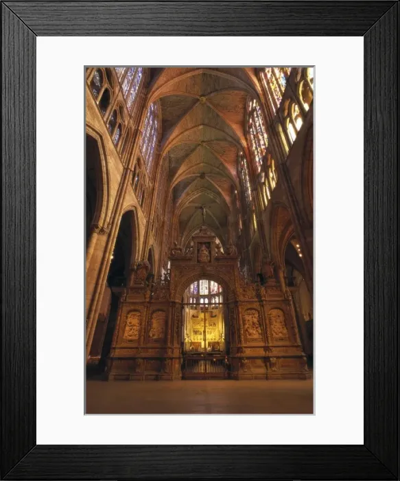 Framed Print : Cathedral of Santa Maria de Regla. 1205-1301 Framed Print : Cathedral of Santa Maria de Regla. 1205-1301