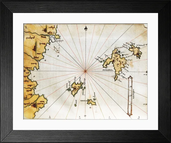Framed Print : Islario general de todas las islas del mundo Framed Print : Islario general de todas las islas del mundo