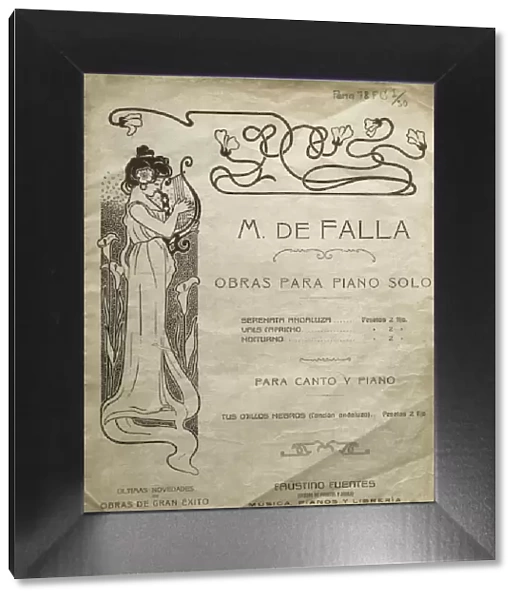 FALLA, Manuel de (1876-1946). Spanish composer