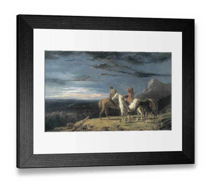 Framed Print : RANNEY, William Tylee (1813-1857). The Scouting Framed Print : RANNEY, William Tylee (1813-1857). The Scouting
