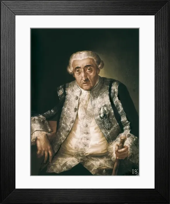 Framed Print : LOPEZ Y PORTAс, Vicente (1772-1850). Cayetano Framed Print : LOPEZ Y PORTAс, Vicente (1772-1850). Cayetano