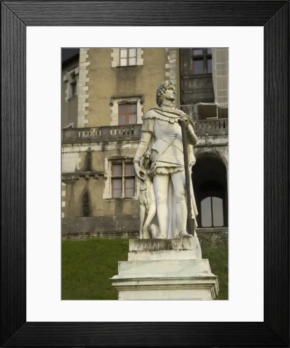 Framed Print : GASTON III de Foix-B顲n (1331 - 1391). Count Framed Print : GASTON III de Foix-B顲n (1331 - 1391). Count