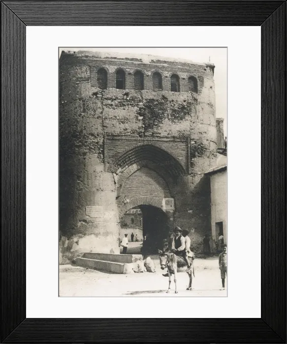 Framed Print : SPAIN. Coca. Spain (1918). Coca castle. Picture Framed Print : SPAIN. Coca. Spain (1918). Coca castle. Picture