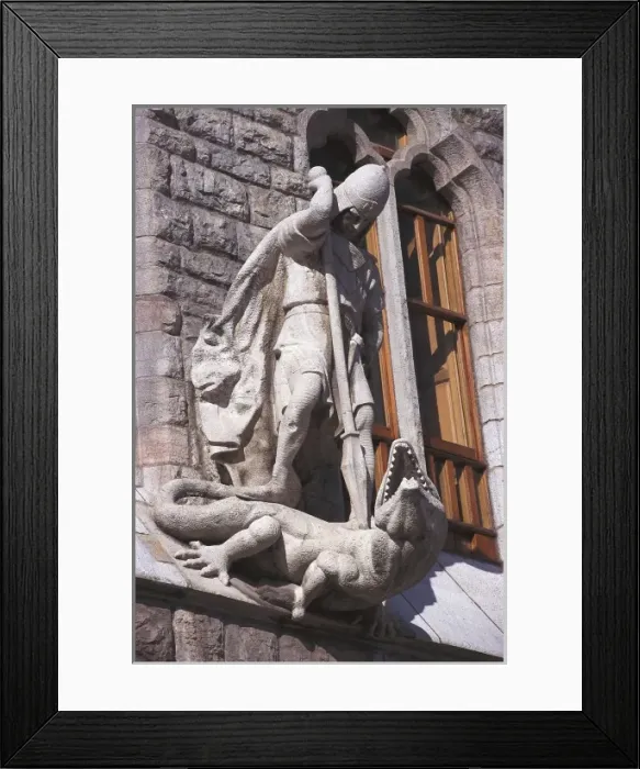 Framed Print : GAUDI i CORNET, Antoni (1852-1926). Botines House Framed Print : GAUDI i CORNET, Antoni (1852-1926). Botines House
