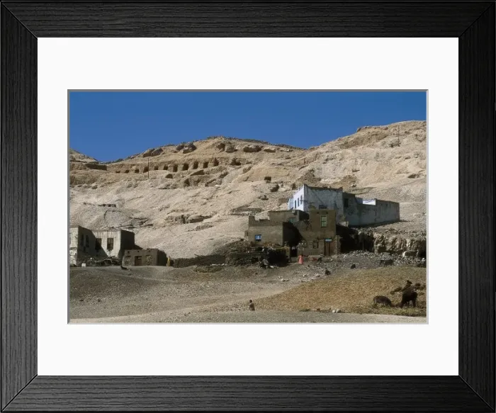 Framed Print : EGYPT. QUENA. Dayr al-Bahri. Valley of the Kings Framed Print : EGYPT. QUENA. Dayr al-Bahri. Valley of the Kings