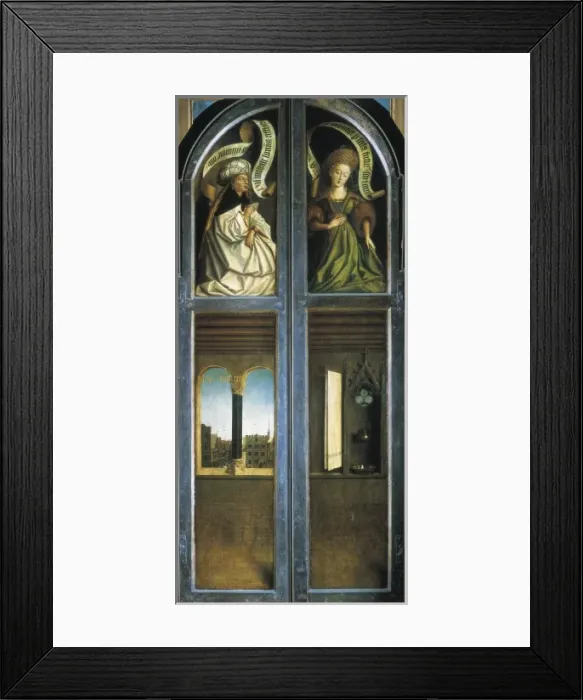 Framed Print : EYCK, Jan van (1390-1441); EYCK, Hubert van (1370-1426) Framed Print : EYCK, Jan van (1390-1441); EYCK, Hubert van (1370-1426)