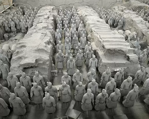 Warriors of Xi an. 221 -206 BC; Terracotta Army