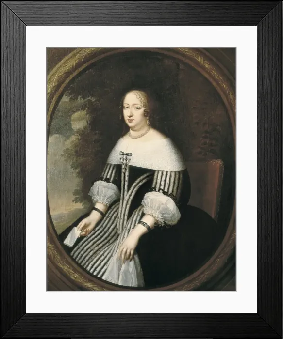 Framed Print : BEAUBRUN, Charles (1604 - 1692). Anne of Austria Framed Print : BEAUBRUN, Charles (1604 - 1692). Anne of Austria