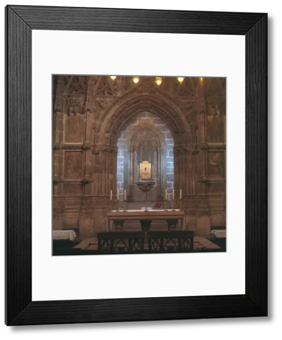 Framed Print : SPAIN. Valencia. Cathedral. Holy Grial Chapel