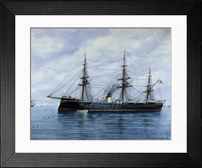 Framed Print : MONLEON Y TORRES, Rafael (1835-1900). Numancia Framed Print : MONLEON Y TORRES, Rafael (1835-1900). Numancia