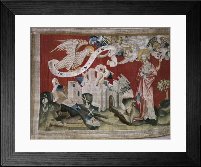 Framed Print : BATAILLE, Nicolas (14th c. ). The Fourth Trumpet Framed Print : BATAILLE, Nicolas (14th c. ). The Fourth Trumpet