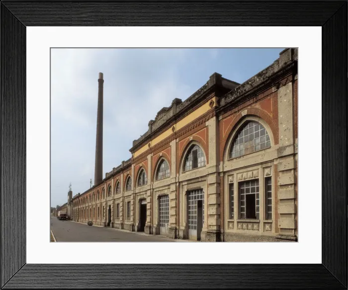 Framed Print : ITALY. LOMBARDY. BERGAMO. Crespi d Adda. Legler Framed Print : ITALY. LOMBARDY. BERGAMO. Crespi d Adda. Legler
