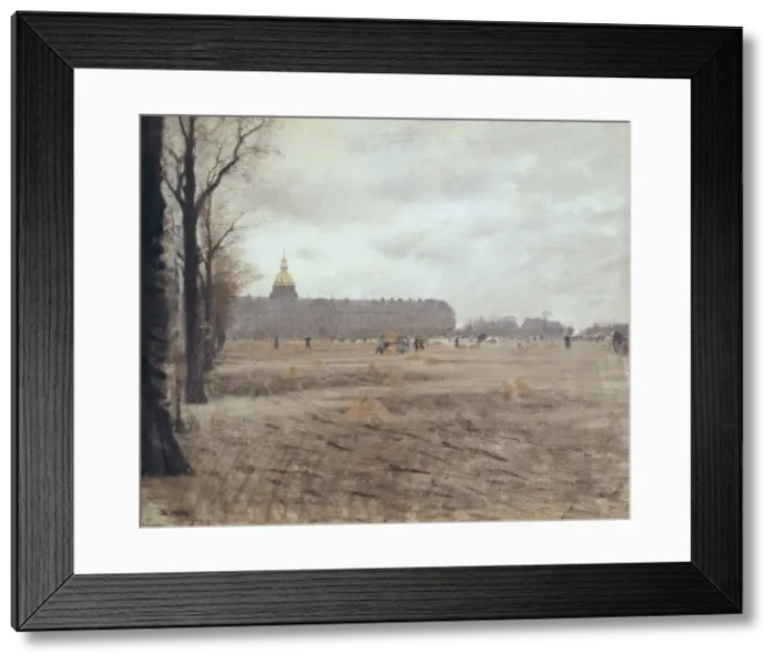 Framed Print : DE NITTIS, Giuseppe (1846-1884). Place des Invalides Framed Print : DE NITTIS, Giuseppe (1846-1884). Place des Invalides