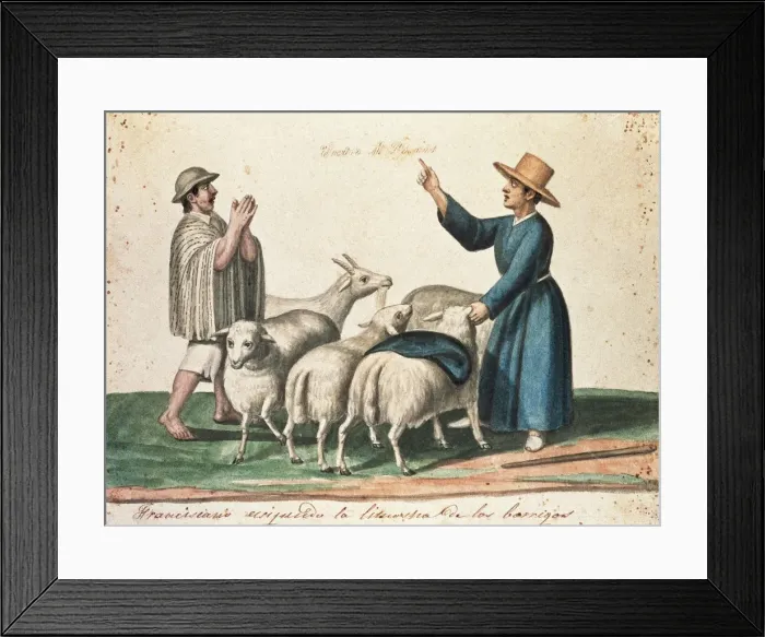Framed Print : MART͎EZ COMPAѓN Y BUJANDA, Baltasar Jaime (1735-1797) Framed Print : MART͎EZ COMPAѓN Y BUJANDA, Baltasar Jaime (1735-1797)
