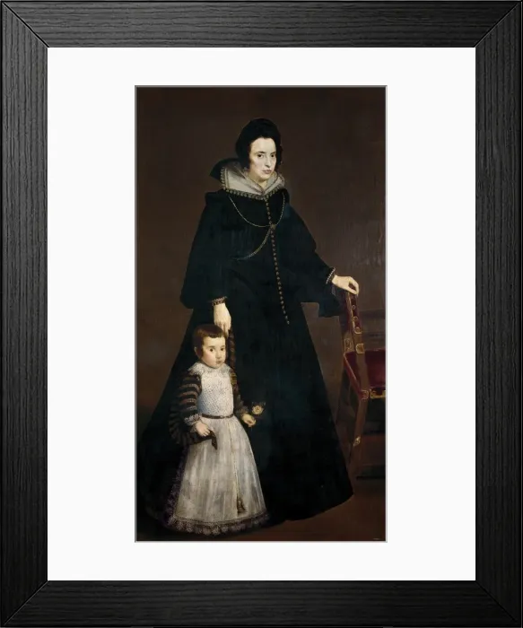 Framed Print : VELAZQUEZ, Diego Rodrez de Silva (1599-1660) Framed Print : VELAZQUEZ, Diego Rodrez de Silva (1599-1660)