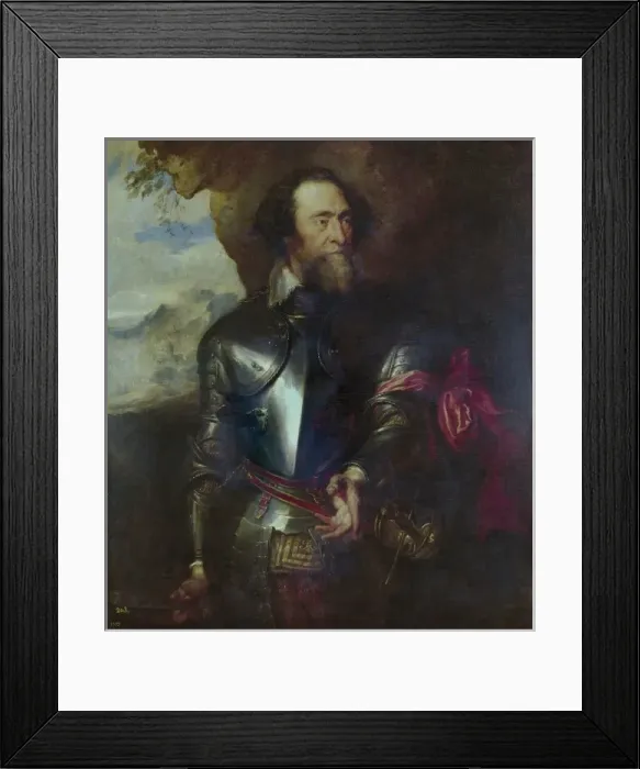 Framed Print : VAN DYCK, Sir Anthony (1599-1641). The Count Framed Print : VAN DYCK, Sir Anthony (1599-1641). The Count
