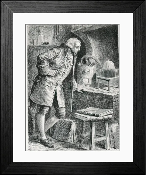 Framed Print : Lavoisier, Antoine-Laurent (1743-1794). French