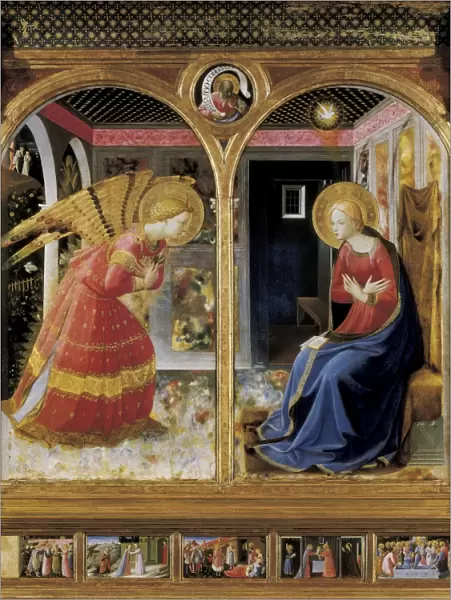 ANGELICO, Fra (1387-1455). The Annunciation