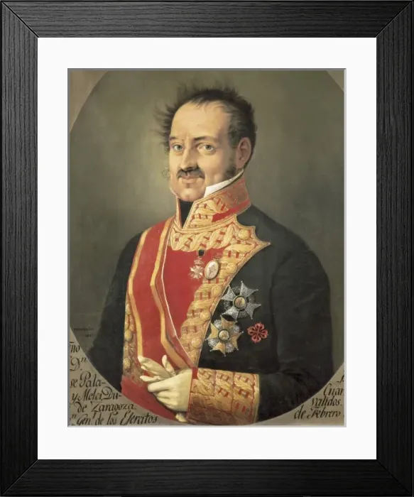 Framed Print : PALAFOX, Jos頒ebolledo de (1776-1847). Spanish Framed Print : PALAFOX, Jos頒ebolledo de (1776-1847). Spanish