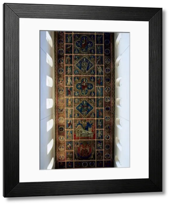 Framed Print : GERMANY. Hildesheim. Church of Sankt Michael Framed Print : GERMANY. Hildesheim. Church of Sankt Michael