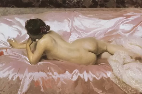 SOROLLA, Joaqu�(1863-1923). Nude of Woman