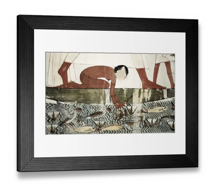 Framed Print : Tomb of Menna. EGYPT. Dayr al-Bahri. Valley of Framed Print : Tomb of Menna. EGYPT. Dayr al-Bahri. Valley of