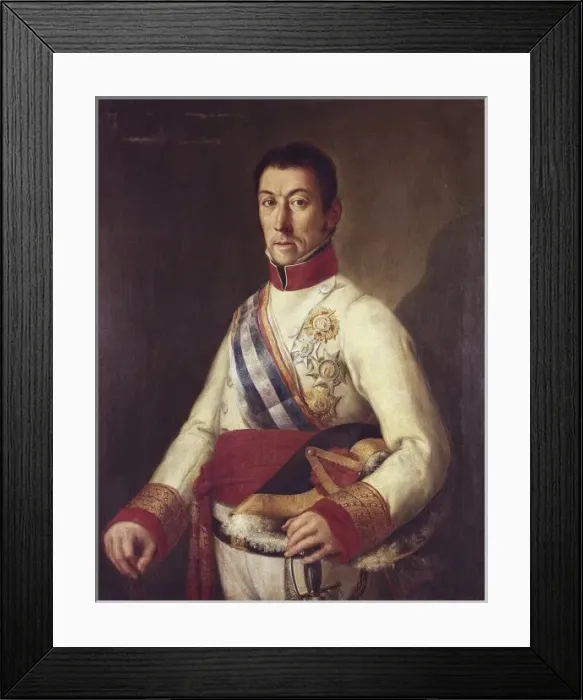 Framed Print : ELIO, Francisco Javier de (1767-1822). Spanish Framed Print : ELIO, Francisco Javier de (1767-1822). Spanish