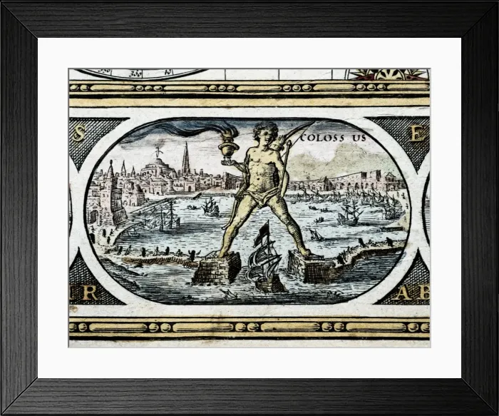 Framed Print : BLAEU, Willem Janszoon (1571-1638); BLAEU, Jan Framed Print : BLAEU, Willem Janszoon (1571-1638); BLAEU, Jan