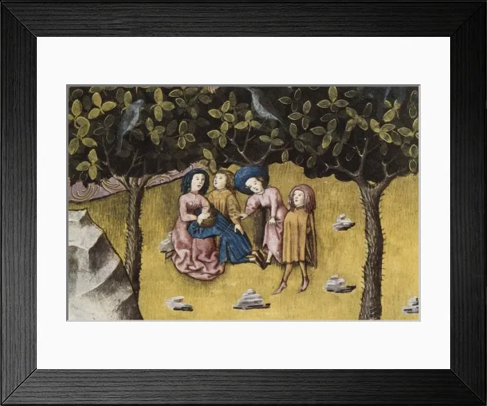Framed Print : THOMAS of Cantimpr頨1201-1276). Codex Granatensis Framed Print : THOMAS of Cantimpr頨1201-1276). Codex Granatensis