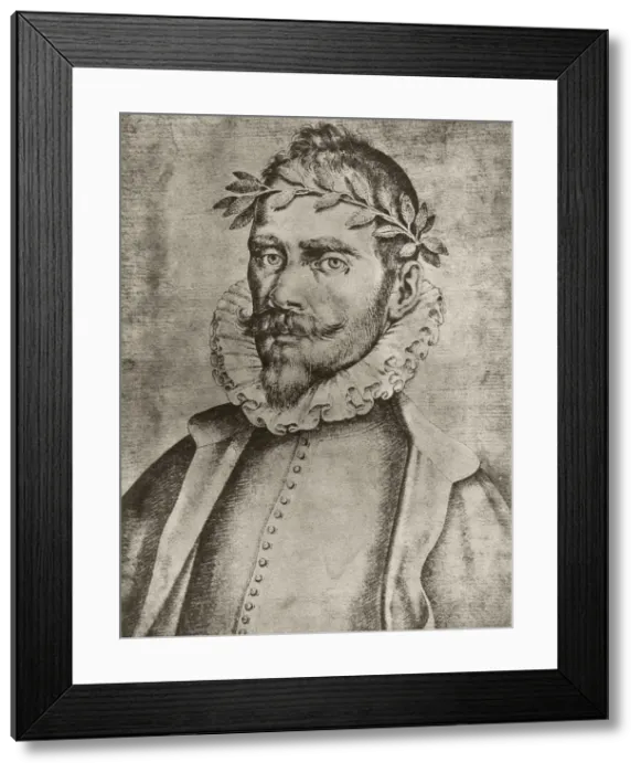 Framed Print : CETINA, Gutierre de (1520-1557). Spanish poet Framed Print : CETINA, Gutierre de (1520-1557). Spanish poet