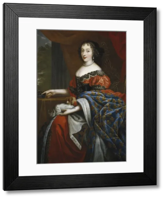Framed Print : Henrietta Anne of England (1644-1670). English Framed Print : Henrietta Anne of England (1644-1670). English
