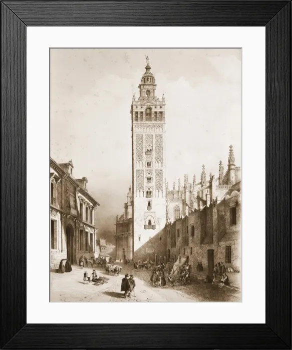 Framed Print : PEREZ VILLaMIL, Jenaro (1807-1854). Espart Framed Print : PEREZ VILLaMIL, Jenaro (1807-1854). Espart