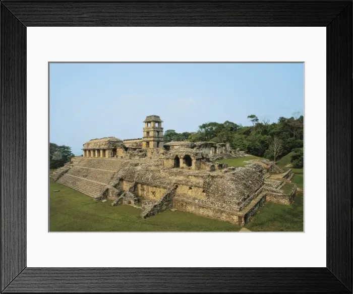 Framed Print : Great Palace. 650-770. MEXICO. CHIAPAS. Palenque Framed Print : Great Palace. 650-770. MEXICO. CHIAPAS. Palenque
