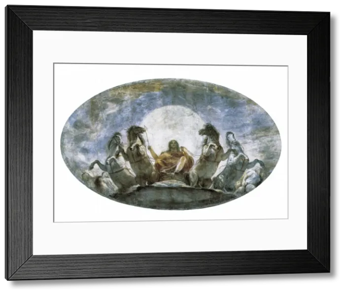 Framed Print : APPIANI, Andrea (1754-1817). The Chariot of Apollo Framed Print : APPIANI, Andrea (1754-1817). The Chariot of Apollo