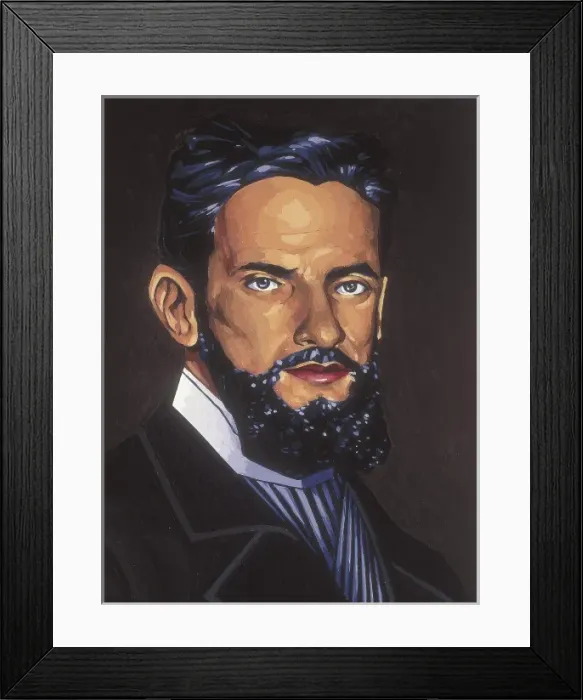 Framed Print : CLARIN, Leopoldo Alas y Urealso called (1852-1901) Framed Print : CLARIN, Leopoldo Alas y Urealso called (1852-1901)