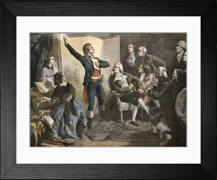Framed Print : ROUGET DE LISLE, Claude-Joseph (1760-1836). Composer Framed Print : ROUGET DE LISLE, Claude-Joseph (1760-1836). Composer