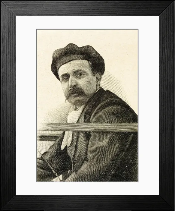 Framed Print : BLɒIOT, Louis (1872-1936). French aviator Framed Print : BLɒIOT, Louis (1872-1936). French aviator