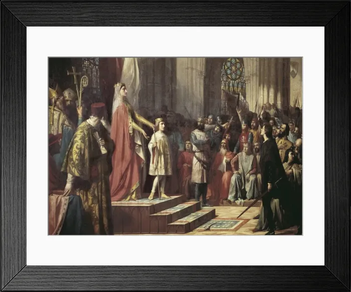 Framed Print : GISBERT, Antonio (1835-1902). Mar Framed Print : GISBERT, Antonio (1835-1902). Mar