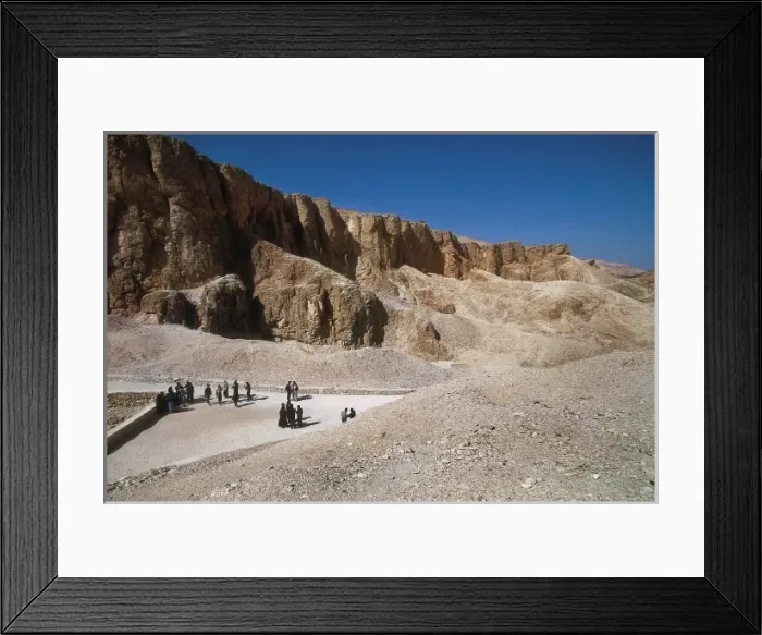 Framed Print : EGYPT. QUENA. Dayr al-Bahri. Valley of the Kings Framed Print : EGYPT. QUENA. Dayr al-Bahri. Valley of the Kings