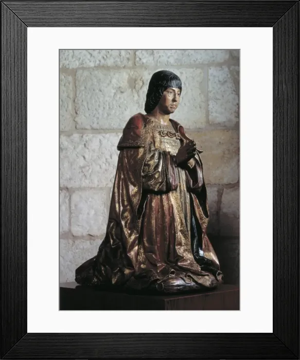 Framed Print : BIGARNY or VIGARNY, Felipe (1475-1542). Praying Framed Print : BIGARNY or VIGARNY, Felipe (1475-1542). Praying