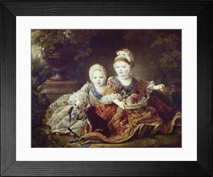 Framed Print : DROUAIS, Fran篩s Hubert (1727-1775). The Duke Framed Print : DROUAIS, Fran篩s Hubert (1727-1775). The Duke