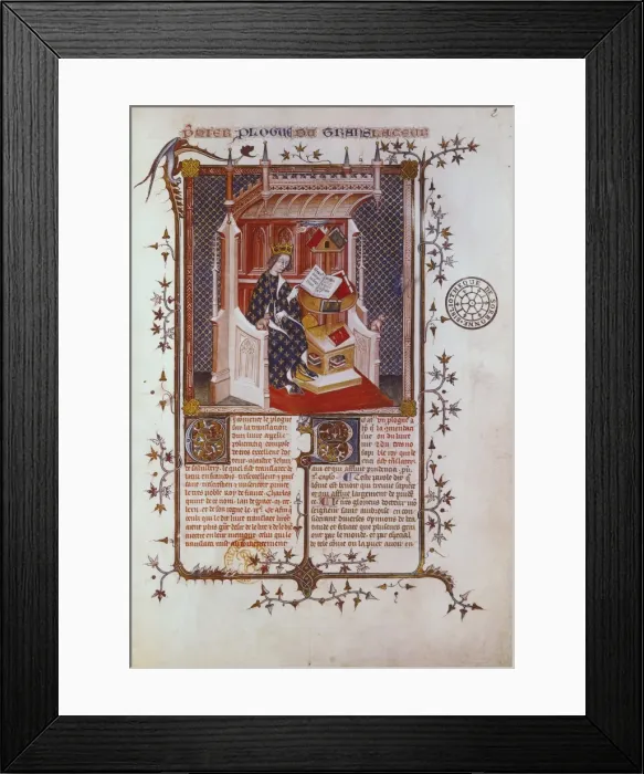 Framed Print : CHARLES V of France, called the Wise (1500-1558) Framed Print : CHARLES V of France, called the Wise (1500-1558)